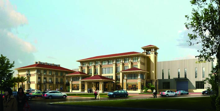 江蘇點(diǎn)通設(shè)備廠辦公樓